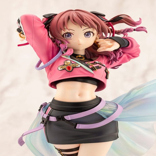 The Idolmaster Gakuen PVC Statue 1/7 Saki Hanami Fighting My Way 24 cm