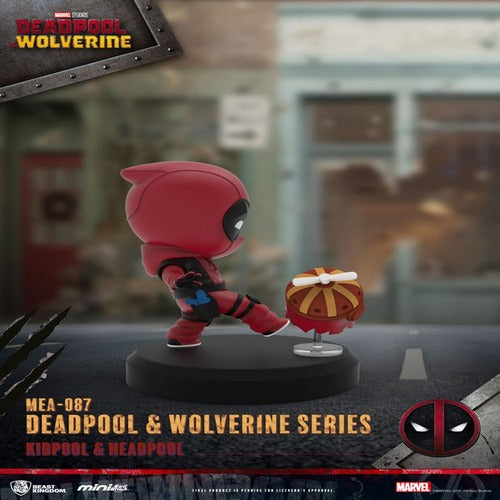 Deadpool 3 Deadpool & Wolverine Series Mini Egg Attack Figuren Set 8 cm