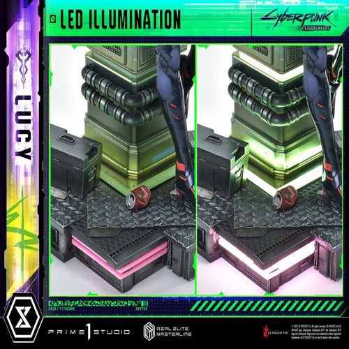 Cyberpunk: Edgerunners Real Elite Masterline Series Statue 1/4 Lucy Deluxe Version 50 cm