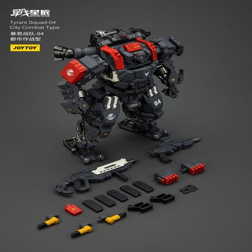 Battle For the Stars Actionfigur Tyrant-04 City Combat Type 36 cm