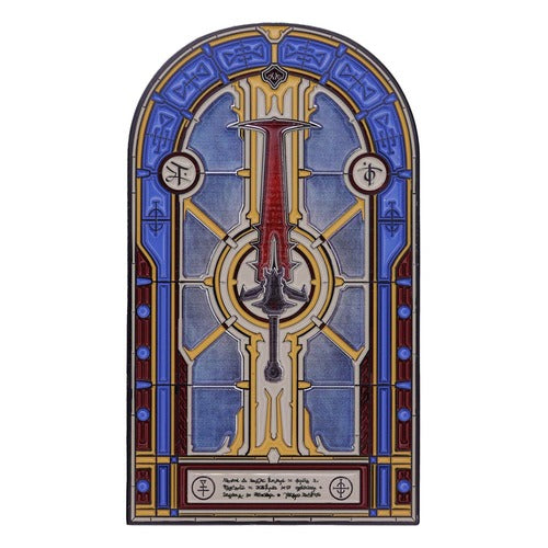 Doom Lingot Crucible Sword Stained Glass Limited Edition