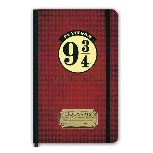 Harry Potter carnet de notes Platform 9 3/4