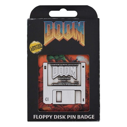 Doom pin Floppy Disk Limited Edition