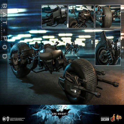 Batman The Dark Knight Rises Véhicule Movie Masterpiece 1/6 Bat-Pod 59 cm
