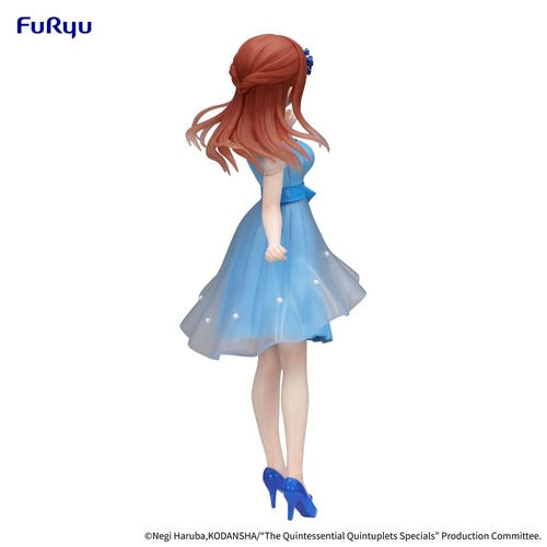 The Quintessential Quintuplets statuette PVC Trio-Try-iT Nakano Miku Pastel Dress Ver. 21 cm