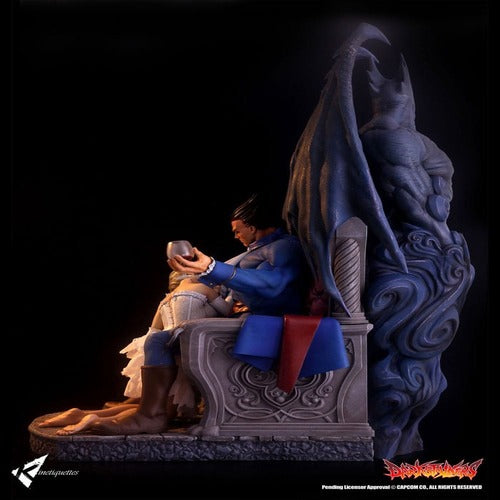 Darkstalkers diorama Demitri Maximoff - The Ruler of Zeltzereich 71 cm