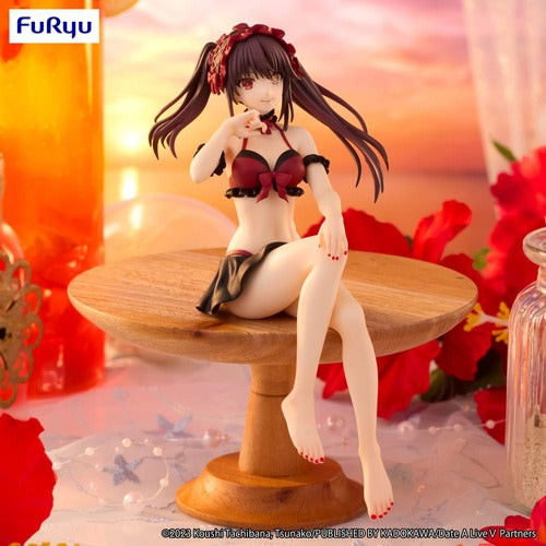 Date A Live statuette PVC Noodle Stopper Kurumi Tokisaki Swimsuit Ver. 15 cm
