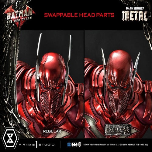Dark Nights: Metal Statuen 1/3 The Red Death & The Red Death Exclusive 75 cm Sortiment (3)
