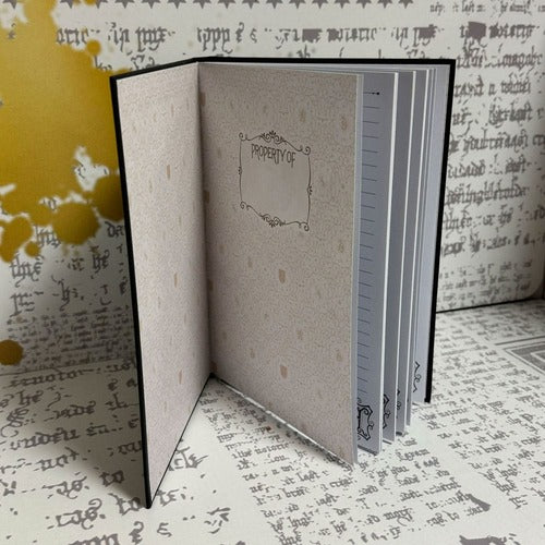 Harry Potter bloc-notes Poudlard Black