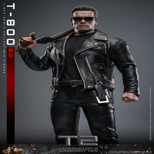 Terminator 2 figurine 1/6 Movie Masterpiece T-800 2.0 32 cm