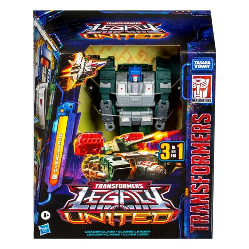 Transformers Generations Legacy United Leader Class Actionfigur Overcharge 19 cm