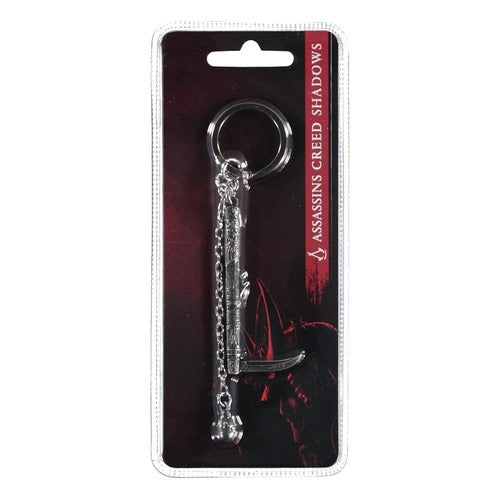 Assassin´s Creed Shadows porte-clés métal Kusarigama