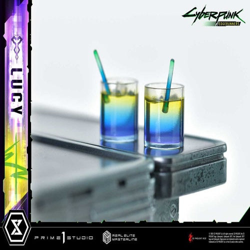Cyberpunk: Edgerunners Real Elite Masterline Series Statue 1/4 Lucy Deluxe Version 50 cm