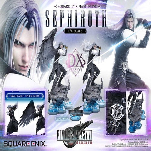 Final Fantasy VII Rebirth statuette 1/4 Sephiroth Deluxe Ver. 69 cm
