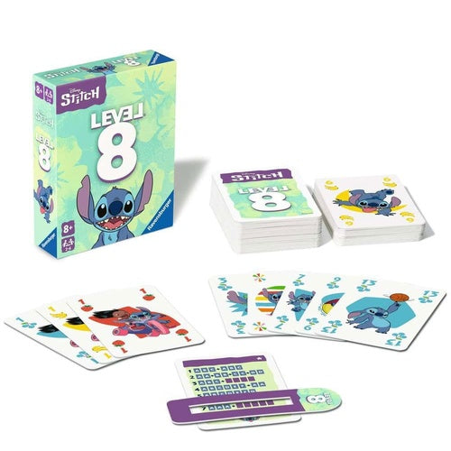 Disney Stitch jeu de cartes Level 8 *ALLEMAND*