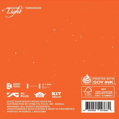 Tomorrow X Together - Minisode 3: Tomorrow KiT Album Premium