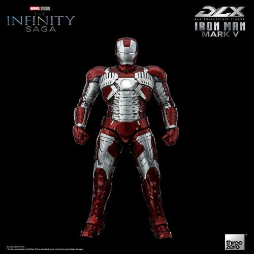 Infinity Saga figurine 1/12 DLX Iron Man Mark 5 17 cm