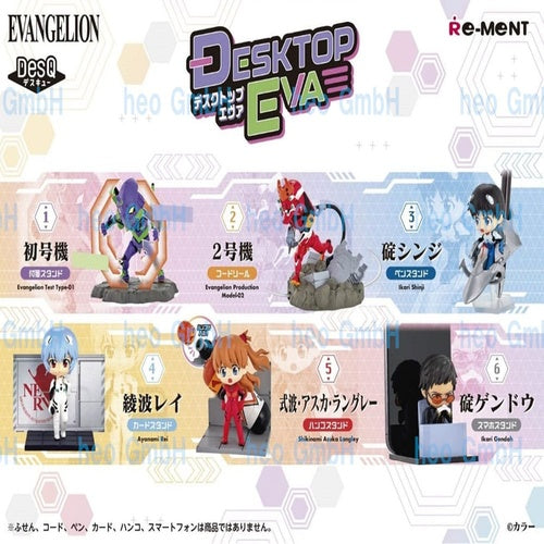 Evangelion assortiment figurines DesQ Desktop EVA 6 cm (6)