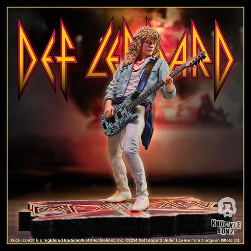 Def Leppard statuette Rock Iconz Rick Savage 24 cm