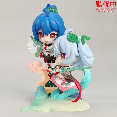 Bilibili figurines Chibi 2024 Anniversary 2233: Yun Chi Yue Chun Ver. 12 cm
