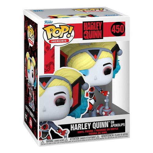 DC Comics: Harley Quinn Takeover POP! Heroes Vinyl figurine Harley with Bat 9 cm