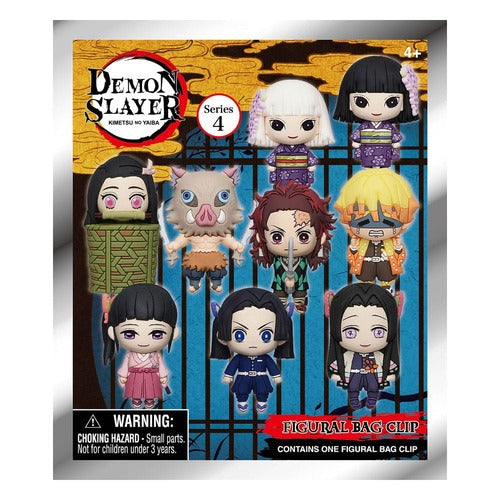 Demon Slayer: Kimetsu no Yaiba présentoir porte-clés sac à dos 3D Series 4 (24)