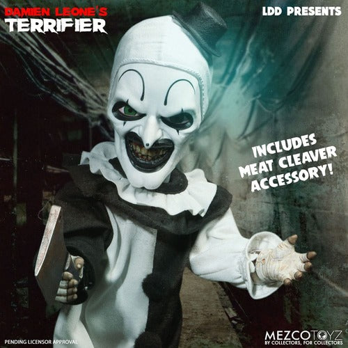 Terrifier LDD Presents poupée Art the Clown 25 cm