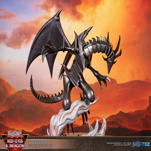 Yu-Gi-Oh! statuette PVC Red-Eyes B. Dragon Black Colour 33 cm