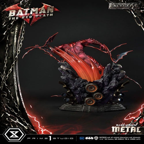Dark Nights: Metal Statuen 1/3 The Red Death & The Red Death Exclusive 75 cm Sortiment (3)