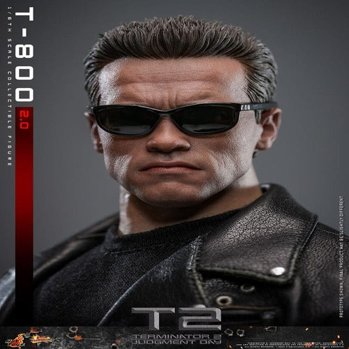 Terminator 2 figurine 1/6 Movie Masterpiece T-800 2.0 32 cm