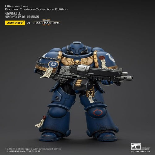 Warhammer 40,000: Space Marine 2 figurine Ultramarines Brother Chairon Collectors Edition 13 cm