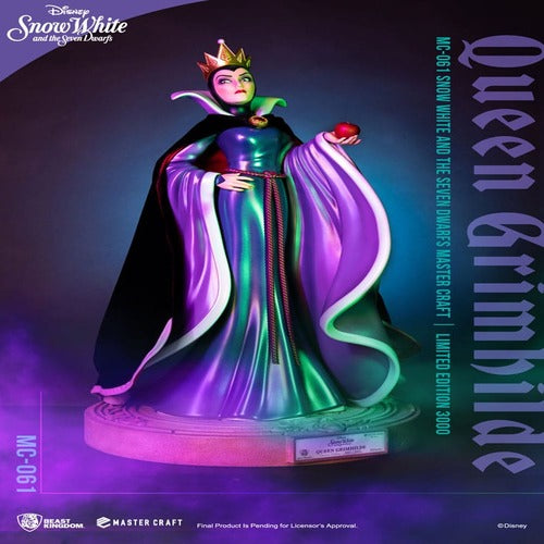 Disney Snow White and the Seven Dwarfs statuette Master Craft Queen Grimhilde 41 cm