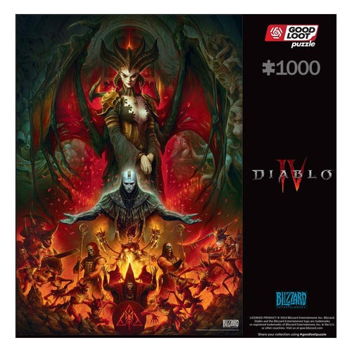 Diablo IV puzzle Gaming Lilith Composition (1000 pièces)