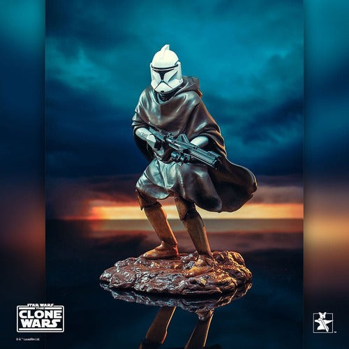 Star Wars: The Clone Wars statuette 1/7 Hawkbat Battalion Clone Trooper 2019 Premier Guild Membership Gift 25 cm