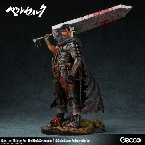 Berserk statuette 1/6 Guts Lost Children Arc The Black Swordsman Redecoration Ver. 38 cm