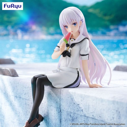 Summer Pockets statuette PVC Noodle Stopper Shiroha Naruse 15 cm