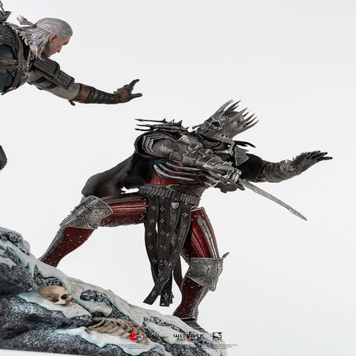 The Witcher 3: Wild Hunt statuette 1/6 Diorama Geralt vs Eredin 50 cm