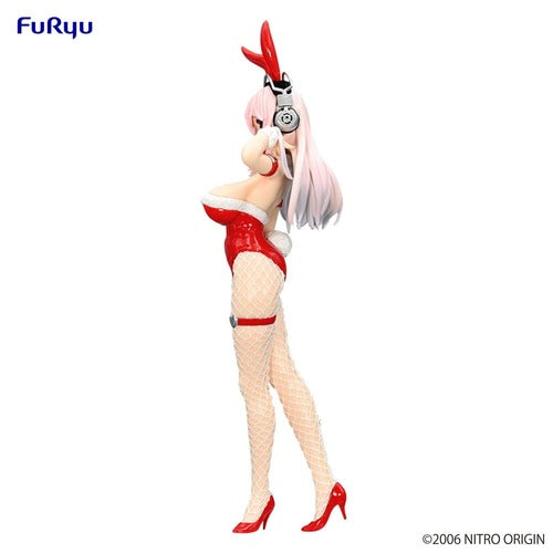 Super Sonico statuette PVC BiCute Bunnies Red Color Ver. 30 cm