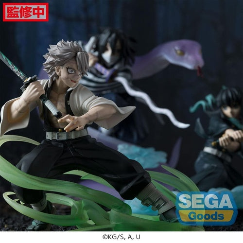 Demon Slayer: Kimetsu no Yaiba statuette PVC Xross Link Anime Sanemi Shinazugawa Hashira Training Arc 12 cm