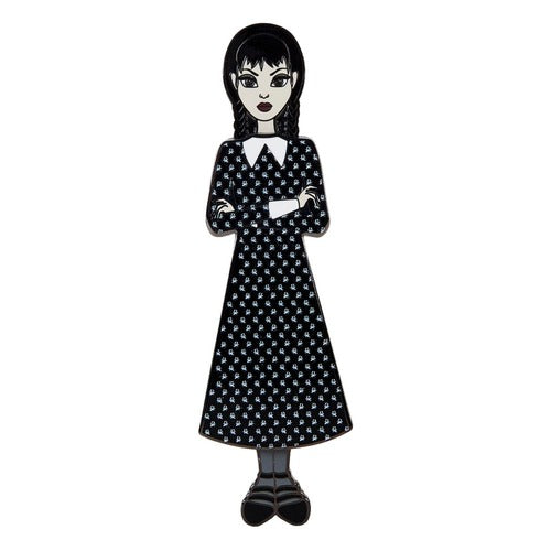 Wednesday by Loungefly Pin set 4 pin's émaillés Wednesday Addams Paper Doll 3 cm