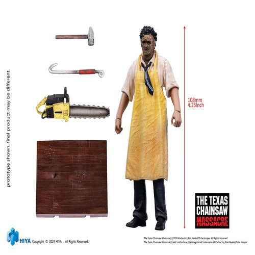 Texas Chainsaw Massacre (1974) figurine 1/18 Exquisite Mini LeatherFace - Killing Mask Standard Ver. 11 cm