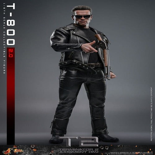Terminator 2 figurine 1/6 Movie Masterpiece T-800 2.0 32 cm