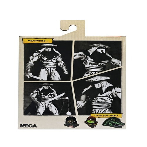 Teenage Mutant Ninja Turtles figurine Foot Assassin Black and White 18 cm
