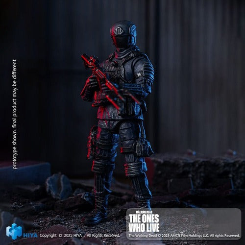 The Walking Dead: The Ones Who Lived figurine 1/18 Exquisite Mini CRM Soldier 10 cm