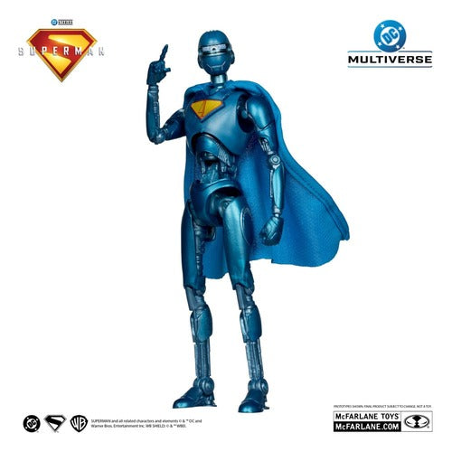 Superman (2025) DC Multiverse figurine Deluxe Superman Robot (Red Platinum Edition) 18 cm