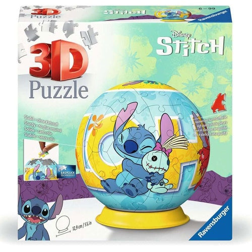 Disney Stitch puzzle 3D Puzzle-Ball Stitch (73 pièces)