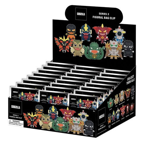 Godzilla présentoir porte-clés sac à dos 3D Series 2 (24)