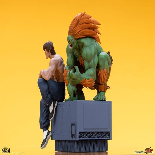 Street Fighter PVC Statuen 1/10 Blanka & Fei Long 21 cm