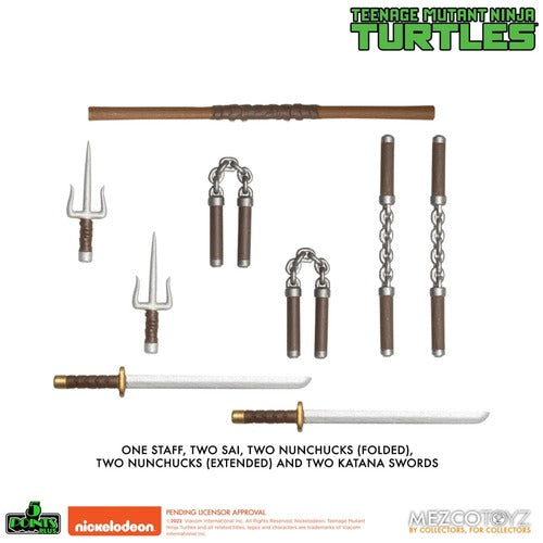 Teenage Mutant Ninja Turtles figurines Teenage Mutant Ninja Turtles Deluxe Set 8 cm