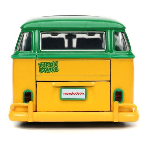 Tortues Ninja Véhicule 1/24 1962 VW Bus Leonardo